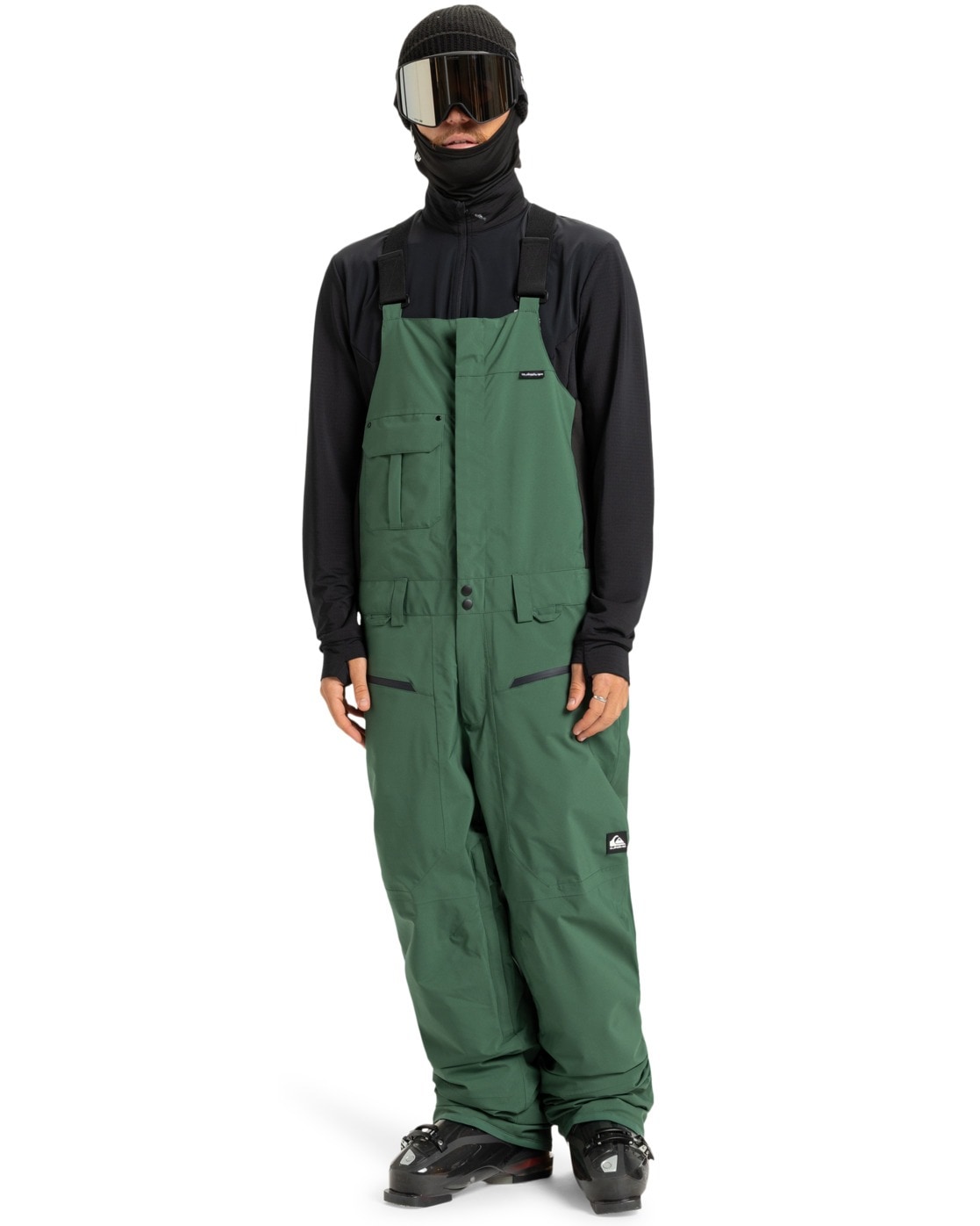 Snowboardhose QUIKSILVER "Paramo Stretch 20K", Herren, Gr. XS, trekking grün, 58% Polyester, 42% Polyester, Hosen Image