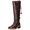 Stiefel PIKOLINOS "PIKOLINOS Stiefel Leder", Damen, Gr. 38, braun, Leder, casual, Schuhe
