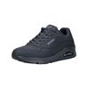 Sneaker SKECHERS "Skechers Sneaker Lederimitat", Damen, Gr. 44, blau (dunkelblau), Lederimitat, casual, Schuhe