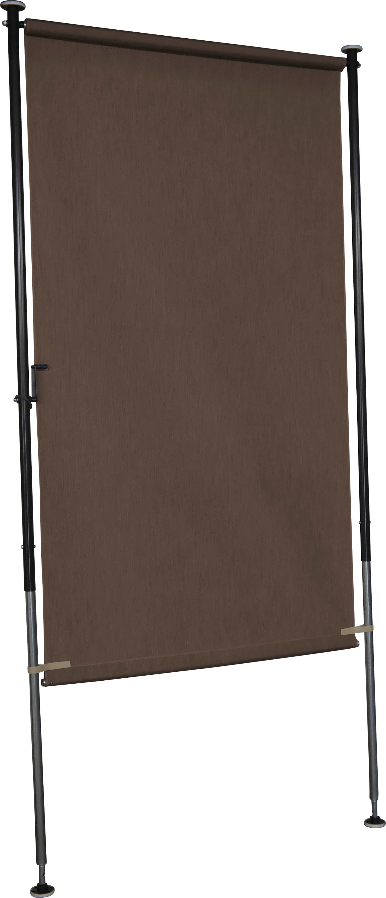 Balkonsichtschutz "Style", braun, B:120cm H:225cm, Polyacryl, ANGERER FREIZEITMÖBEL, Markisen, BxH: 120 x 225-275 cm, Ausfall 270 cm