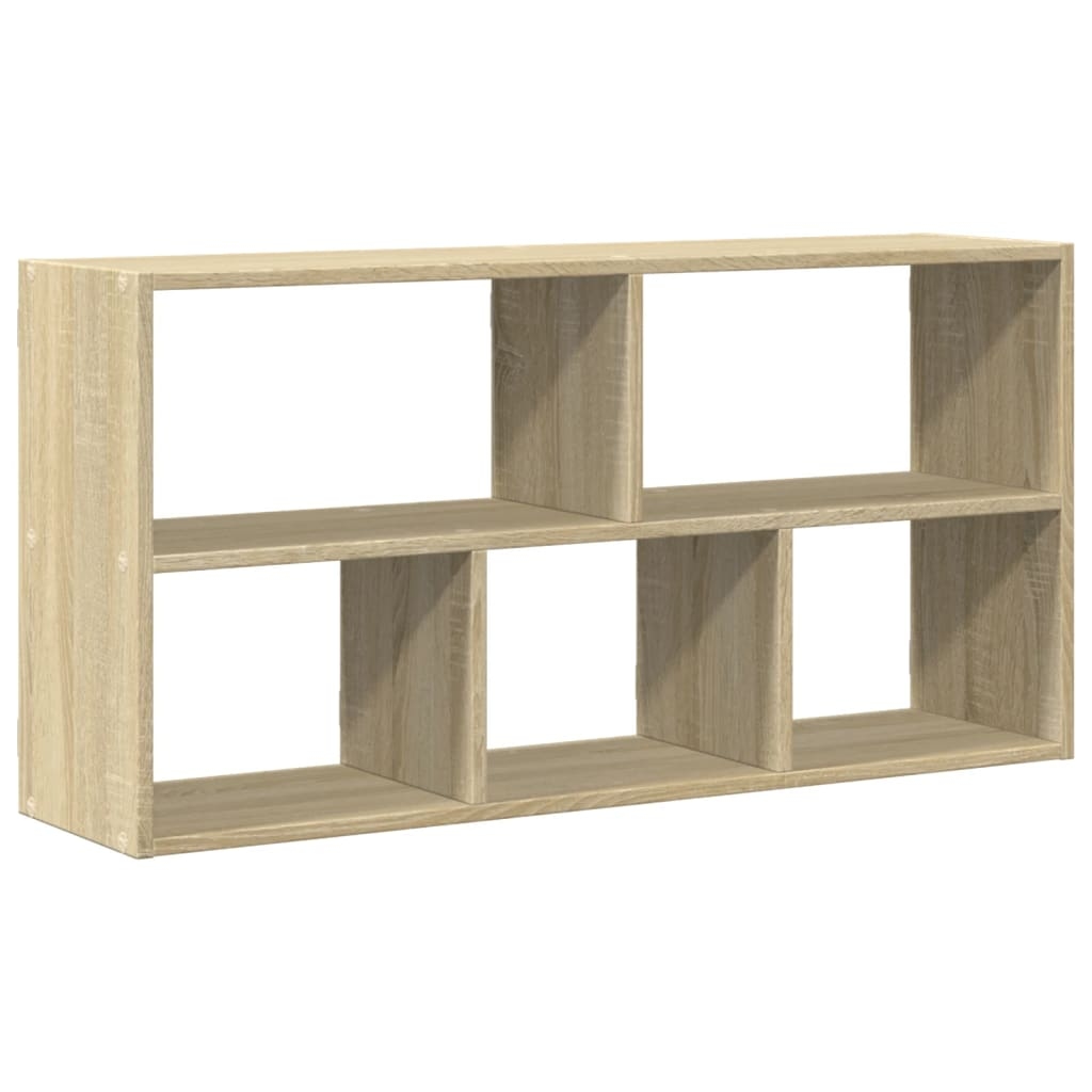 vidaXL Wandregal Sonoma-Eiche 100x25x50 cm Holzwerkstoff Image