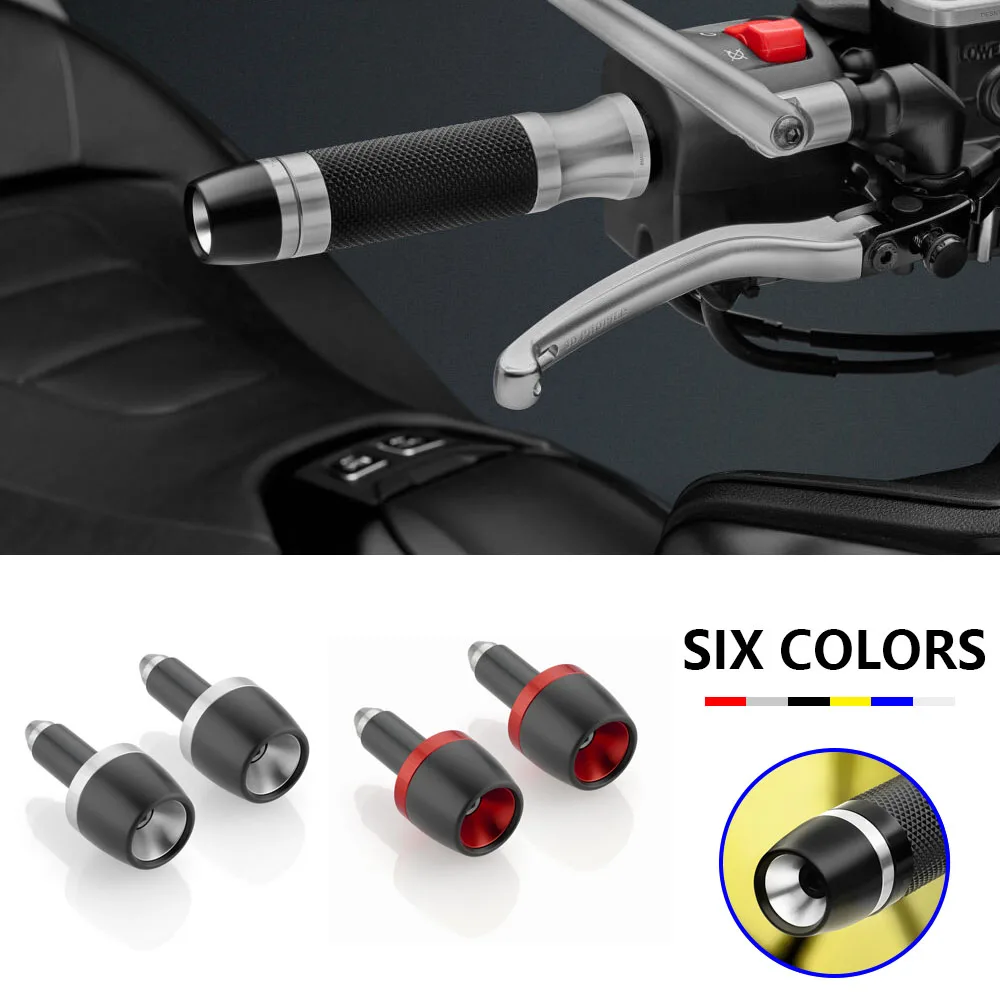 Motorrad Griff Bar Ends Stecker Handgriffe Kappen Lenker Stecker Balancer Fit Ducati Streetfighter V2 V4 1100 S SP 848 2009-2024 Image