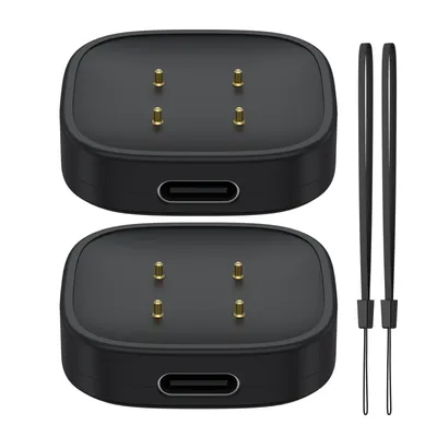 Watch Charger Head For Fitbit Sense/Sense 2/Versa 4/Versa 3 Smartwatch Charging Cable For Google Pixel Watch 2/ Watch 3 Charger