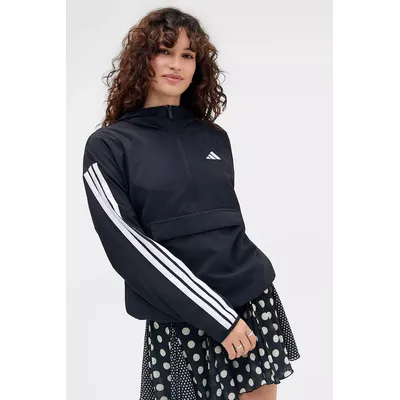 adidas Popover Shell Jacket - Black L at Urban Outfitters