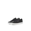 Sneaker JACK & JONES "JFWBALE", Herren, Gr. 46, grau (anthrazit), Lederimitat, casual, Schuhe, mit seitlichem Logo