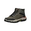 Schnürstiefelette SKECHERS "Skechers Stiefelette Leder", Herren, Gr. 48,5, grün (olive), Leder, casual, Schuhe