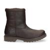 Winterboots PANAMA JACK "Fedro C2", Herren, Gr. 47, braun (dunkelbraun), Nappaleder, klassisch, Schuhe, Winterstiefel, Stiefelette, Profilsohle mit waterproof