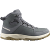 Winterstiefel SALOMON "OUTCHILL TS WP", Damen, Gr. 49, turbulence, rainy day, schwarz navy, Leder, sportlich, Schuhe, wasserdicht
