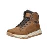 Schnürstiefelette TOM TAILOR "Tom Tailor Stiefelette Lederimitat/Textil", Herren, Gr. 42, braun (cognac), Lederimitat, Textil, casual, Schuhe