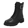 Schnürstiefelette REMONTE "Remonte Stiefelette Leder", Damen, Gr. 36, schwarz (schwarz, schwarz), Leder, casual, Schuhe