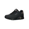 Sneaker SKECHERS "Skechers Sneaker Lederimitat/Textil", Damen, Gr. 39, schwarz (schwarz, schwarz), Lederimitat, Textil, casual, Schuhe