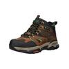 Schnürstiefelette SKECHERS "Skechers Stiefelette Leder", Herren, Gr. 46, braun, Leder, casual, Schuhe