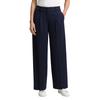 Stoffhose TOM TAILOR, Damen, Gr. 44, Länge 32, blau (sky captain blau), Web, Obermaterial: 60% Viskose, 34% Polyamid, 6% Elasthan. Futter: 100% Polyester, unifarben, casual, weit knöchellang, Hosen, Sommerhose mit Taschen