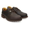 Schnürschuh PANAMA JACK "Panama 02", Herren, Gr. 47, braun (dunkelbraun), Nappaleder, used, klassisch, Schuhe, mit Lederinnenausstattung, Freizeitschuh, Halbschuh, Schnürschuh