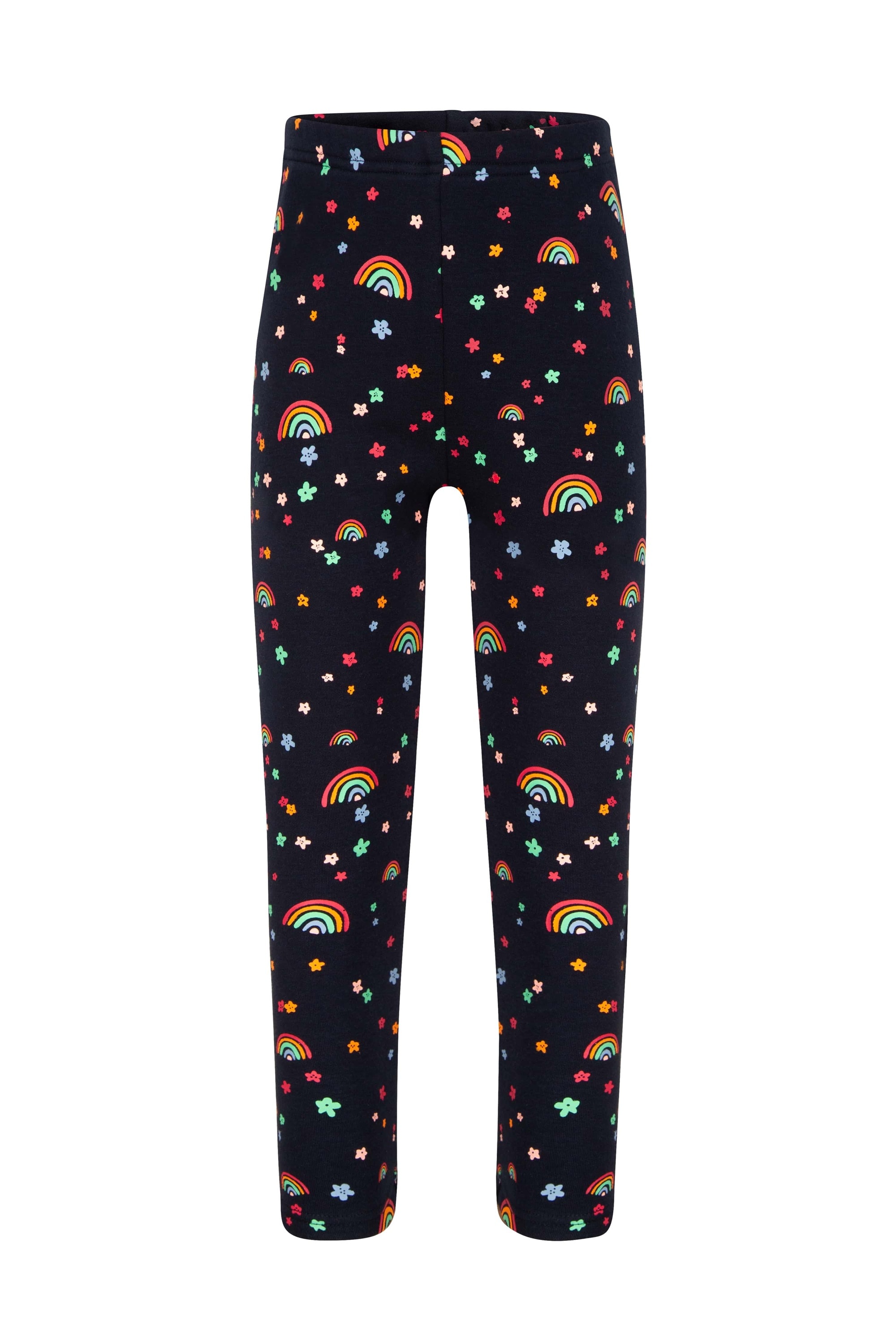 Sommerkleid HAPPY GIRLS "leggings", Mädchen, Gr. 104, EURO-Größen, blau (navy), Stoff, 100% Polyester, normal, Kleider Image