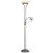 George Kovacs 72 1/2" Modern Floor Lamp Torchiere with Reading Light