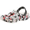 Clog CROCS "Mickey and Minnie Classic Clog", Damen, Gr. 38, bunt (multifarben), Croslite, casual, Schuhe, mit Fersenriemen