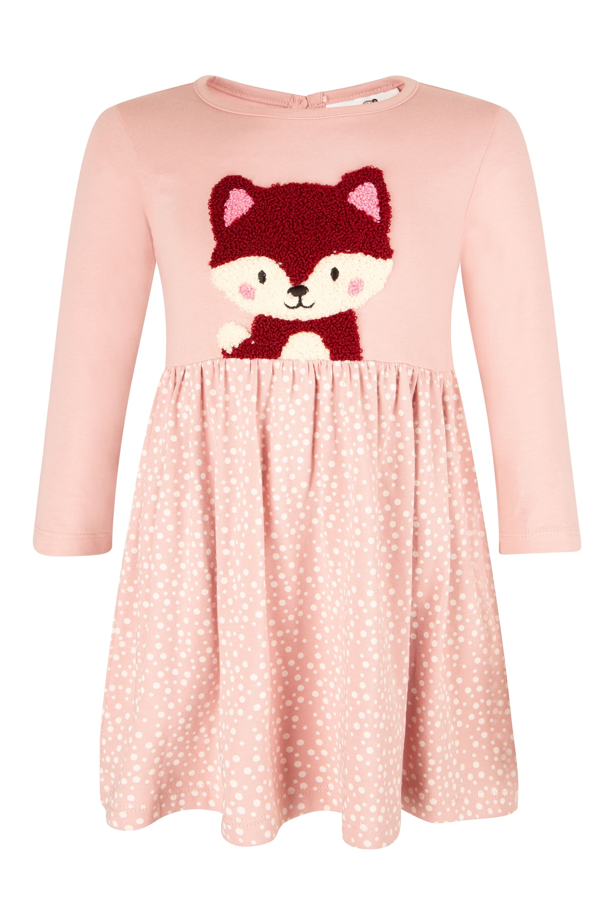 Sommerkleid HAPPY GIRLS "dress", Mädchen, Gr. 116, EURO-Größen, rosa (dusty rose), Stoff, 100% Baumwolle, normal, Kleider Image