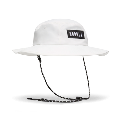 NOBULL Boonie Hat in Bright White