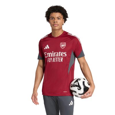 Arsenal adidas Trainingstrikot Europa – Burgunderrot Image