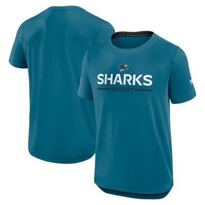 San Jose Sharks Authentic Pro Rink T-Shirt – Herren Image