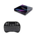 H96 Max Smart Android 9.0 TV Box RK3318 Quad Core 64 Bit UHD 4K VP9 H.265 2GB / 16GB 2.4G / 5G Wi-Fi BT4.0 HD Media Player TV Box