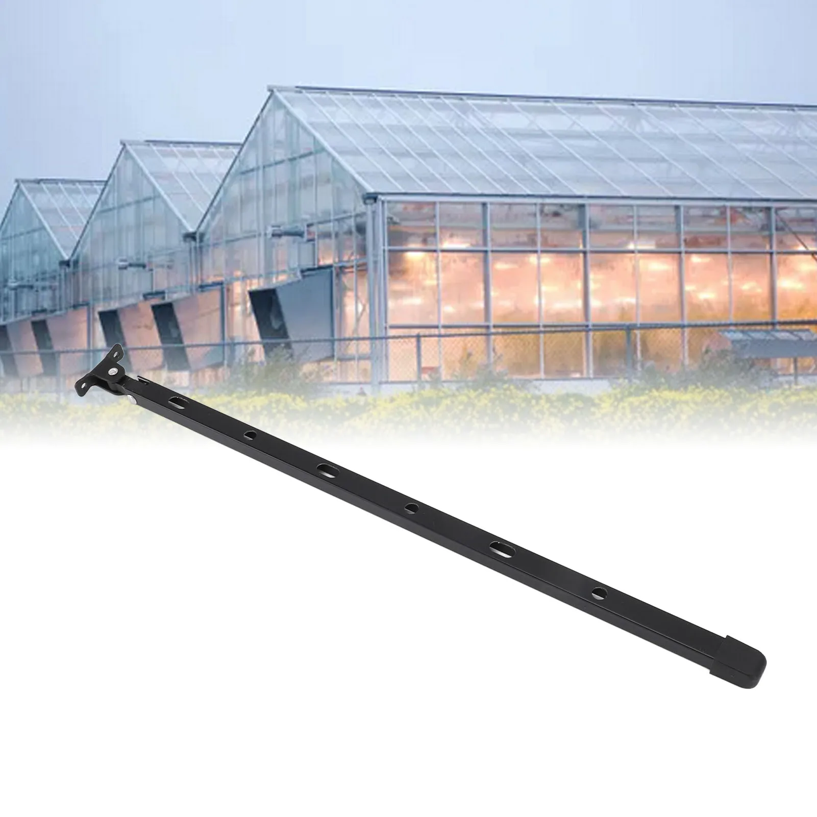 Gewächshaus Fenster Bleiben Aluminium Manuelle Gewächshaus Dach Vent Opener Bar Kit Universal Für Gewächshaus Fenster Dach Lüftungsschlitze