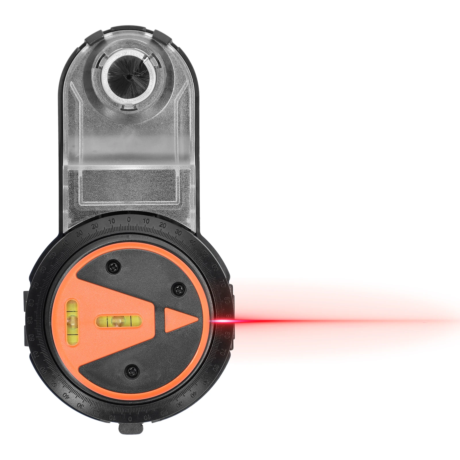 Tragbarer Staubsammler und Laser-Wasserwaage, 2-in-1 – elektrischer Bohr-Staubsauger 360 ° Grüner Strahl für die DIY-Hausrenovierung Image