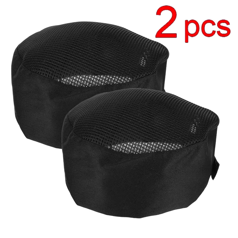 Lebensmittelservice Kochmützen, Kochmütze, Kochmützen für japanische Sushi, koreanische Küchenmützen, dicke, dünne Netz-Flachmütze für Kellner Image