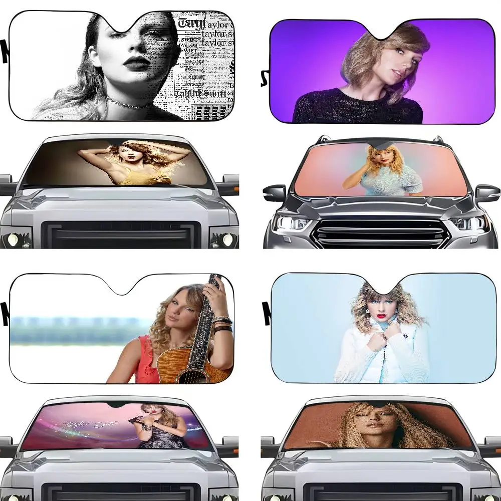 Taylors Singer-Swifts Auto-Sonnenschutz, Cartoon-Fenster für Kinder und Erwachsene, Adsorptions-Sonnenschutz-Abdeckung Image