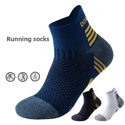 1/3 Pairs Men's Sport Socks Breathable Outdoor Running Basketball Socks Quick-drying Training Short Tube Socks For Men