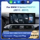 Navigazione GPS wireless Carplay Android 14 per BMW Serie 5 F10 F11 2011-2017 Sistema CIC NBT Lettore multimediale per auto da 12,3 POLLICI DVR