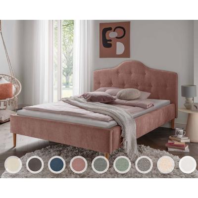INFANSKIDS »Lisa« Polsterbett 200x210 cm / Ascot 2401 Pearl Image