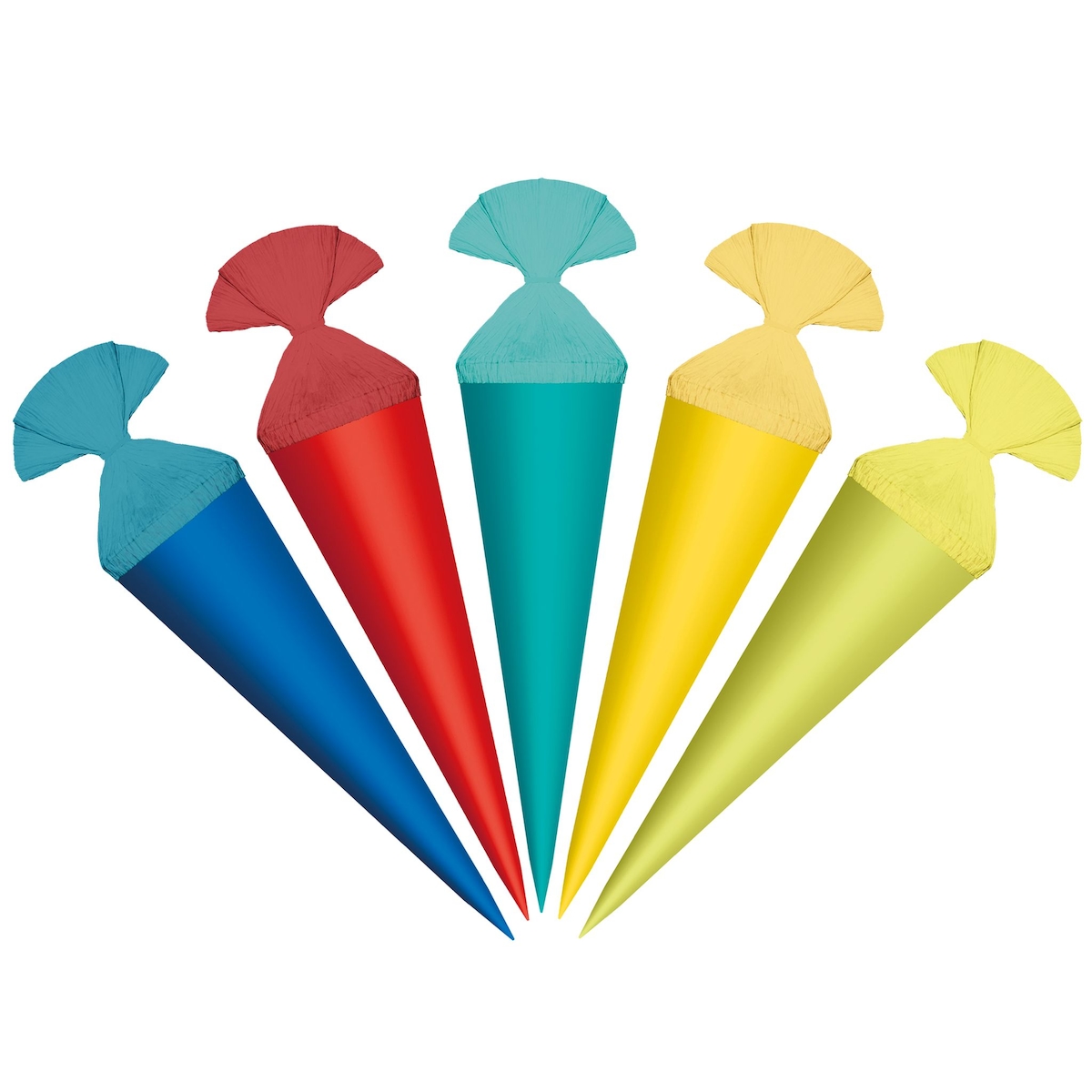 Roth Schultüte 12cm rund Sortimente 5er Sortiment Image