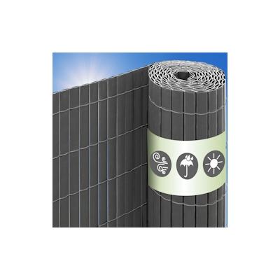 100x500 Sichtschutz Balkon - PVC Sichtschutzmatte Garten - Windschutz Terrasse Image