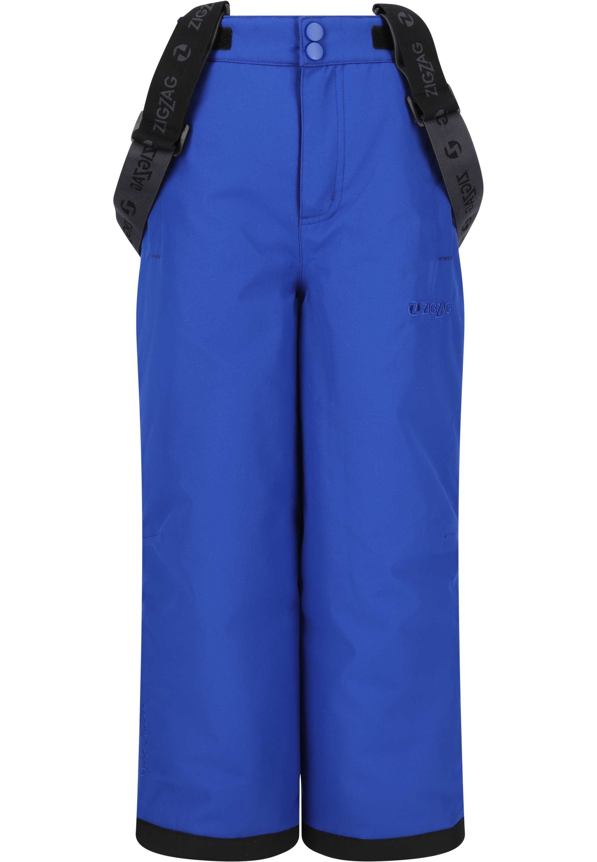 Skihose ZIGZAG "Soho", Kinder, Gr. 140, EURO-Größen, royalblau, 88% Polyester, 12% Elasthan, unifarben, Casual, lang, Hosen, mit abnehmbaren Hosenträgern Image