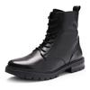Schnürstiefelette ARA "CAMBRIDGE", Damen, Gr. 7,5 (41), schwarz, Glattleder, unifarben, klassisch,elegant, Schuhe, Business Stiefel in Bequemweite G (= weit)