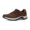 Keilsneaker GABOR ROLLINGSOFT, Herren, Gr. 9 (43), braun (espresso), Nubukleder, Veloursleder, unifarben mit Farbeinsatz, sportlich, Schuhe, Komfortschuh, Schnürschuh, Halbschuh in Weite G 1/2 (= weit)