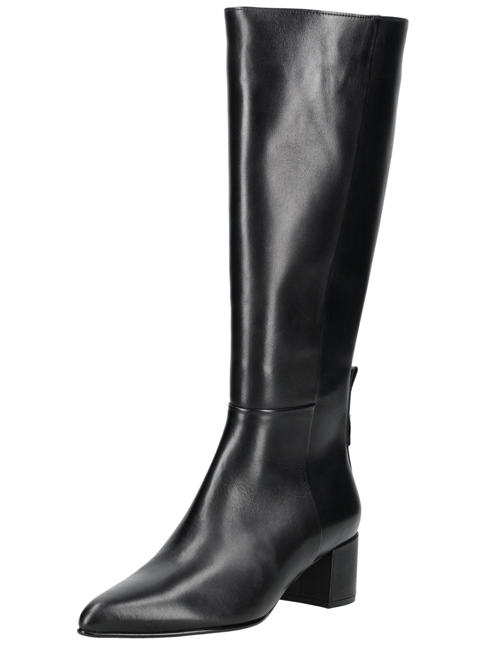 Stiefel HÖGL "Högl Stiefel Leder", Damen, Gr. 36, schwarz, Leder, Casual, Schuhe