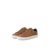 Sneaker JACK & JONES "JFWBALE", Herren, Gr. 43, braun, Lederimitat, casual, Schuhe, mit seitlichem Logo