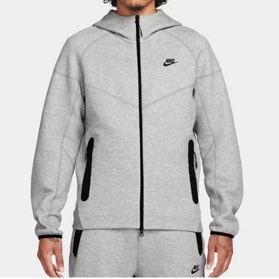 Nike Jackets & Coats | $145 Nike Sportswear Tech Fleece Full-Zip Hoodie Heather Grey | Color: Black/Gray | Size: Xxl