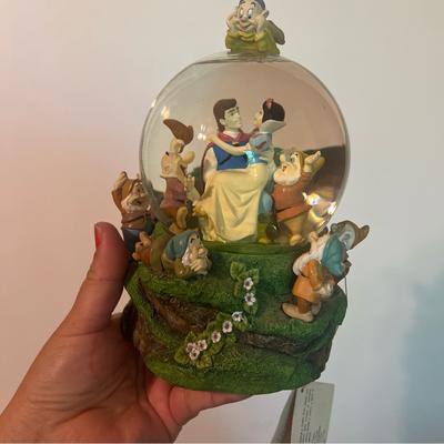 Disney Accents | Disney Green Decor Accents Snow Globe | Color: Green | Size: Os