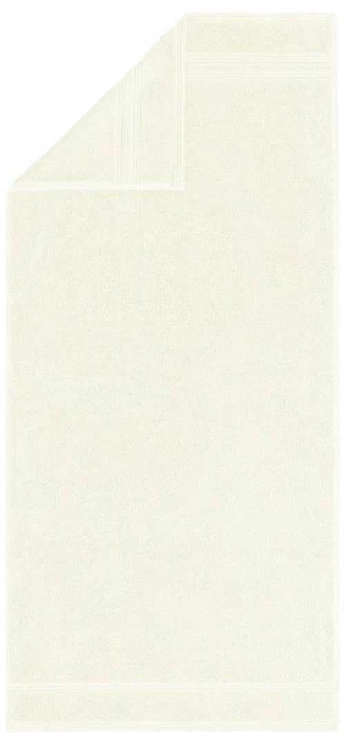 Handtücher EGERIA "Manhatten Gold", weiß (ivory), B:50cm L:100cm, Frottier, Obermaterial: 100% Baumwolle, Handtücher, Uni Programm mit Streifenbordüre, reine Baumwolle Image