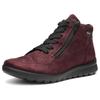 Schnürboots ARA "TORONTO", Damen, Gr. 6 (39), rot (weinrot), Textil, unifarben, sportlich, Schuhe, Snowboots, Winterstiefel mit Gore-Tex und Weite sehr weit