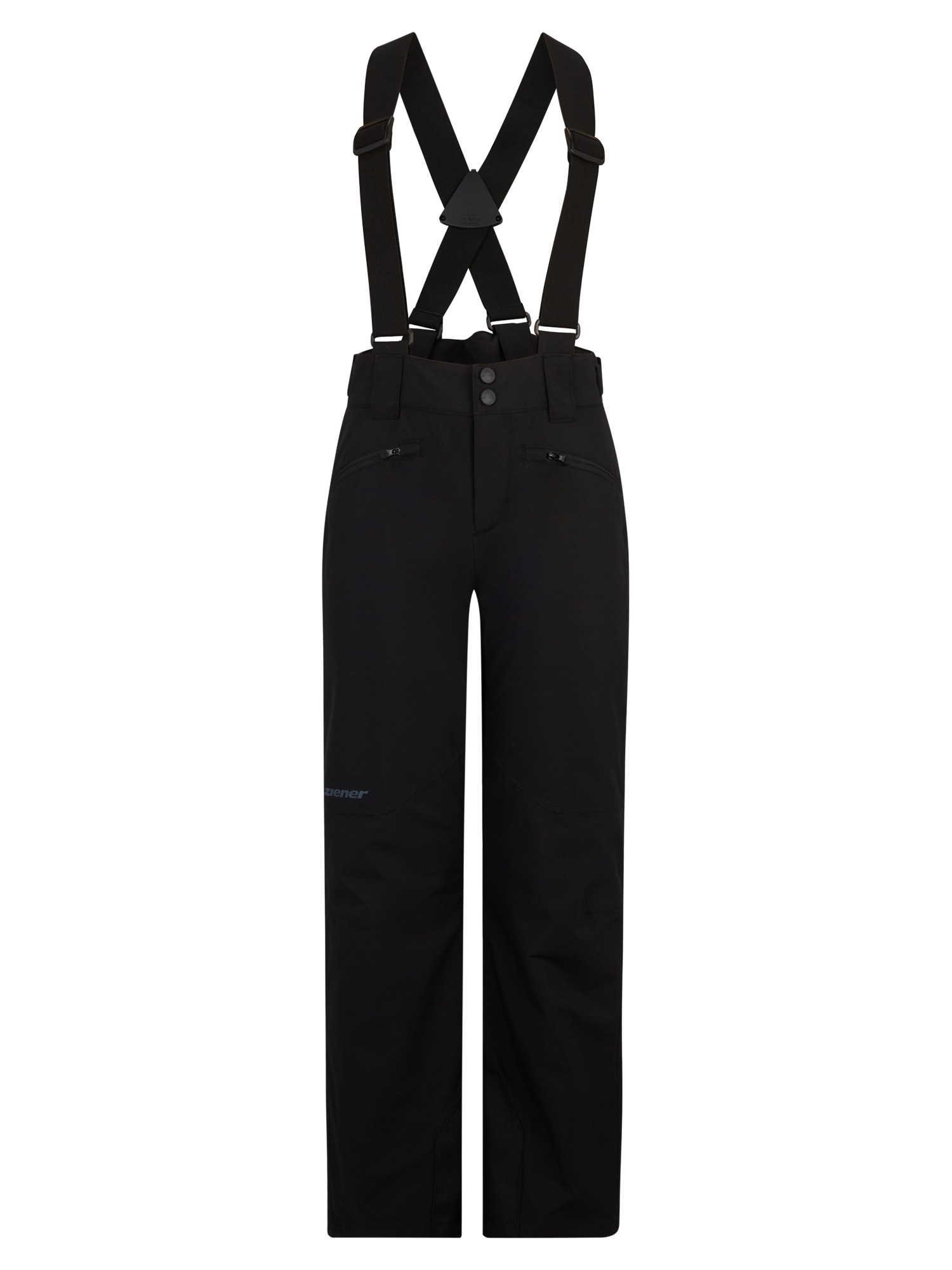 Skihose ZIENER "AXI-Z pants junior", Kinder, Gr. 140, EURO-Größen, schwarz, Obermaterial: 100% Polyester; Futter: 100% Polyamid; Wattierung: 100% Polyester, Hosen Image