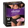 Always Inkontinenz Höschen »Discreet Boutique Schwarz« Größe M EU 36 - 42 9 Stück schwarz
