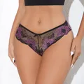 Mutandine da donna sexy floreali in pizzo Lingerie sexy elegante Slip da donna comodi e traspiranti Intimo femminile taglia S-XXL