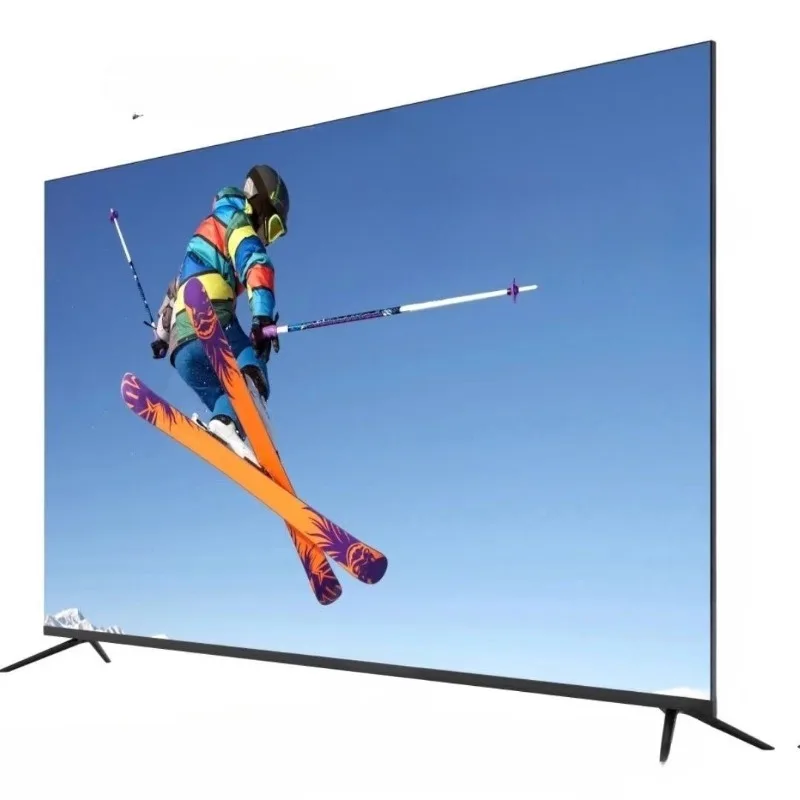 Téléviseur LCD mince de 85 pouces, réseau intelligent 60/65/75/80/100/110/120 150