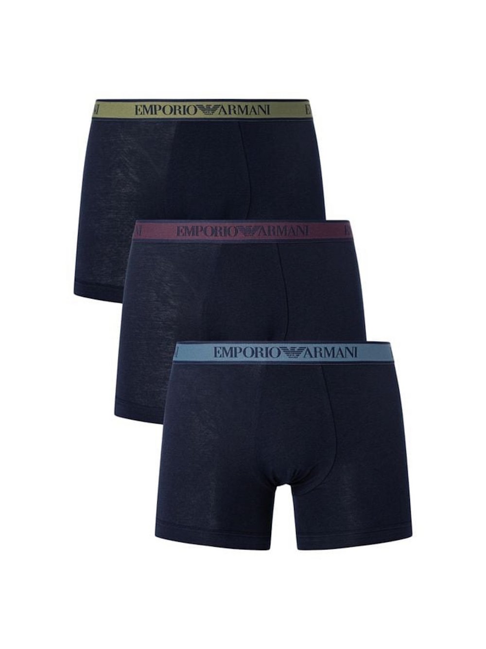 Emporio Armani Boxershorts Herren blau, L Image