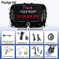 Carplay 7 pollici per FIAT 500 2016 2017 2018 2019 Android Car Auto Radio Stereo unità principale navigazione multimediale No 2din DVD GPS